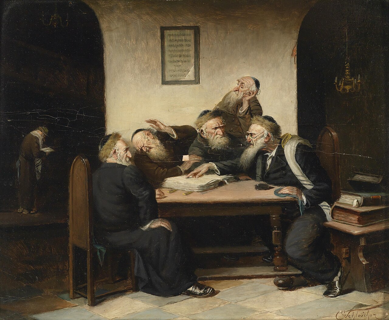 A Discussion of the Talmud by Carl Schleicher, 19th century